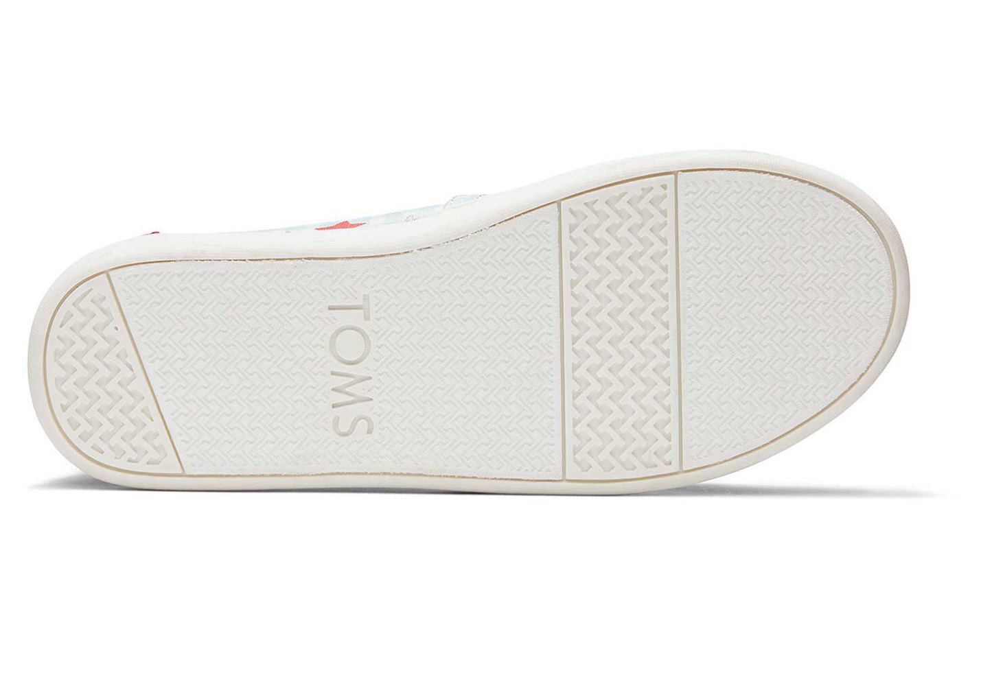 Toms Alpargata Youth Glitter Star Espadrille Blue/Red - Kids - 43081-YGDT